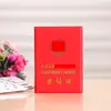 Funda de Cuero Sintético Rojo Brillante Portatarjetas de Representante del Congreso Portatarjetas de Miembro de Comité Tarjeta de Miembro Personalización de Certificado de Graduación