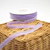 Punto 1.0cm unilateral encaje de hilo de nieve de agaric elástico con ropa de muñeca accesorios decorativos material de borde para textiles del hogar
