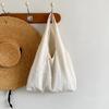 Bolso Sobaco Commuter Simple de Gran Capacidad Estilo Coreano Bolso de Mujer 2025 Nuevo Bolso de Compras Pequeño y Fresco Bolso de Tela Versátil Tendencia