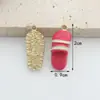 Fabricante de Accesorios Pequeños para Pantuflas, Venta al por Mayor de Joyería Hecha a Mano para DIY, Accesorios de Joyería para DIY con Goteo de Aceite de Venta Caliente Transfronteriza