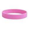 Pulsera de Silicona Color Sólido Banda de Tensión Sin Palabras Anillo de Goma Inteligente para Adultos y Niños Regalo para Actividad Grupal Muñeca Libre