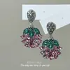 Moda Exquisito Gama Alta Único Lujo Ligero Pedrería Unisex Estilo Fresco Personalidad Versátil Estilo Exagerado Pendientes