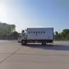 Os veículos de transferência de resíduos médicos da Jiangling são equipados com sistemas de desinfecção UV para a coleta e transporte de resíduos médicos de estabelecimentos de saúde.