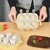 Molde de Pastel al Vapor de Silicona para Comida de Bebé, Tazón de Gelatina de Natillas Helado, Paletas para Pastel, Palillo de Queso, Vajilla