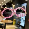 Óculos de Sol Polarizados Mistos Desenho Animado Óculos Polarizados Masculino Silicone Infantil Gato Dingdang Gatinho Meninas Coelho Crianças