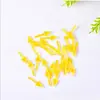 Accesorios de Pollo Amarillo Transfronterizos, Ojos de Frijol Negro, Picos de Pollito y Pájaro, Pico de Pato de Inserción Directa, Pico de Animal de Peluche