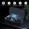 Auriculares Bluetooth X10 Modelo Privado 5.3 Pantalla Digital con Fuente de Alimentación Móvil Mini Auricular Invisible Botón Auriculares Inalámbricos M10