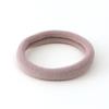 Banda de goma negra de 4 cm, anillo para el pelo de alta elasticidad sin costuras, anillo de toalla de nailon, accesorios para la cabeza DIY, regalo pequeño, cuerda para el pelo