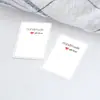 Tarjetas Sencillas de Tela para Aretes, Tarjetas Hechas a Mano para Empaque de Joyería, Tarjetas para Almacenamiento y Exhibición de Aretes