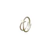 Anillo de Estrella de Mar Mate de Plata de Ley S925 para Mujer, Anillo de Lujo Ligero de Gama Alta, Diseño de Moda Coreana de Nicho Anillo de Estrella