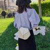Ventas Directas de Fábrica Ins Nueva Bolsa para Mujer Nueva 2020 Moda Bolso de Paja con Borla y Cadena Versátil Bolso de Hombro Cruzado