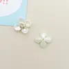 Pétalas de Flor de Pérola Transparente Borboleta Acessórios de Joia DIY Sapatos com Furos Decoração de Flor para Sapato Acessórios Prontos para Venda