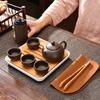 Juego de Té de Arcilla Púrpura Original del Fabricante Juego de Té Portátil para Viaje Personalización Regalos para Eventos Empresariales Artículos Promocionales Logo