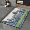 Alfombrilla de suelo para baño del hogar, Alfombrilla suave de tierra de diatomeas para la entrada, Alfombrilla antideslizante absorbente de agua para la puerta del baño, Alfombrilla para la puerta del inodoro