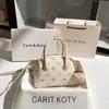 Bolsa Boston Estampada de Color Contrastante para Nicho de Dropshipping 2025 Nueva Bolsa de Concha de Gama Alta al por Mayor