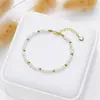 Pulsera de Perlas de Mijo de Agua Dulce Natural de 3-4 mm para Mujer Diseño de Moda Nicho de Mariposa Joyería de Alta Gama Venta al por Mayor
