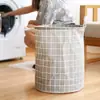 Cesta de lavandería plegable e impermeable, contenedor de almacenamiento de juguetes, organizador de ropa de baño, cesto de lavandería, cesta para ropa sucia, contenedor de almacenamiento