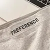 Pantaletas de algodón puro para mujer, estudiante coreana, cómodas, de algodón puro, de cintura media, con letras, transpirables, bragas para mujer, outlet de fábrica