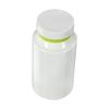 Atacado de fábrica 200ml frasco de cogumelo PET cilíndrico latas para alimentos e cuidados com a saúde embalagens plásticas brancas de grande diâmetro