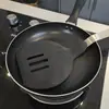 Espátula de fritar em formato de ovo, adequada para panelas antiaderentes, usada para refogar, espátula estilo ocidental, espátula de ovo