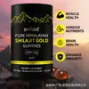 Gomas de Shilajit 60 Peças, Estoque Transfronteiriço, Suplemento Nutricional, Minerais, Ácido Fúlvico