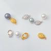 Accesorios de bricolaje S925 plata esterlina diamante malla perla collar pulsera imán hebilla suéter cadena hebilla joyería al por mayor