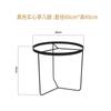 Perna de mesa de chá redonda de ferro sólido, suporte de perna de mesa, combinação de suporte de pé de mesa de chá, perna de mesa, pé de mesa de metal
