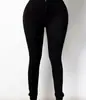 Calça Jeans Skinny Stretch Moda Europeia e Americana Amazon Wish para Mulheres
