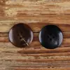 Estilo Nuevo Primavera y Verano Cuatro Ojos Borde Delgado Resina Anti-Cuerno Alto Gama Vintage Botones de Accesorio Versátil Simple para Abrigo Chaqueta