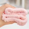 Banda para la muñeca para lavarse la cara Absorbente a prueba de humedad Artefacto para la muñeca Mangas a prueba de salpicaduras para lavarse la cara y hacer gárgaras Toallas de mano Pulsera absorbente de sudor para mujer Anillo para el pelo
