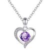 Collar de amor eterno para regalo de San Valentín de Tanabata, cumpleaños femenino, novia, aniversario de bodas, esposa.