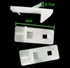 Clipes Metálicos para Arquivo de Escritório, Clipes para Armário de Documentos, Prateleira, Estante de Livros, Cofre, Clipes de Divisória Plástica, Acessórios