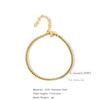 Cadena de caja cuadrada de acero inoxidable de 1.5/2.0/2.5/3.0 mm pulsera de 18K no se decolora para hombres y mujeres venta cruzada más vendida
