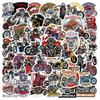 50 Adesivos Legais para Moto Capacete Celular Mala Computador Guitarra Adesivos Impermeáveis Moto