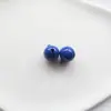 Color 14mm pintura pequeña Campana diy llavero accesorios mascota juguete colgante palabra dulce Campana de Navidad