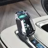 Adecuado para Lexus Rx/Nx/Ls/Ux/Modificación de Pomo de Palanca de Cambios de Cristal, Cabeza de Palanca de Cambios Luminosa LED, Decoración de Palanca de Cambios