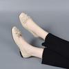 Zapatos tipo Mary Jane de boca baja para mujer 2025 Primavera y Verano Estilo coreano Lazo Slip-On Zapatos de ballet Planos Zapatos de hada suaves