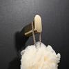 Porta-toallas de baño de acero inoxidable color oro rosa cepillado, Soporte para toallas de baño, Estante de almacenamiento para papel higiénico de baño, Empaque de esponja mejorado