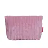 Bolsa Envelope Textura Veludo Cotele 2026, Bolsa de Mão Clutch Elegante e Simples em Veludo Cotelê para Mulheres