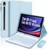 Adequado para Capa de Couro para Teclado Bluetooth Samsung S9Fe Capa Protetora para Tablet S9 A9Plus11 Capa Mole X716 Slot Magnético para Caneta