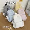 Mochila personalizada minimalista y moderna estilo coreano, nuevo modelo 2026 para estudiantes de secundaria, mochila pequeña estética de alta apariencia