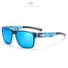 KDEAM nuevas gafas de sol polarizadas de película real unisex gafas de sol para conducir gafas cuadradas para exteriores KD109