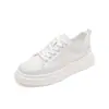 Nuevos Zapatos de Skateboarding de Verano para Hombre, Transpirables Casuales con Suela de Espuma Eva, Zapatillas Blancas Gruesas de Moda Versátiles