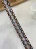 Cinta de jacquard bordada étnica de 2.0 cm a 4.5 cm para accesorios para el cabello, tocados, accesorios para ropa de actuación, cinturón de embalaje para cajas de regalo