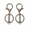 Accesorios para llaveros de pinza de langosta, juego de tres piezas de metal, adecuados para muñecas de juguete y llaveros DIY