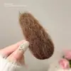 Presilhas de Cabelo de Pelúcia Outono e Inverno para Mulheres, Presilhas Laterais para Cabelo da Testa, Grampos de Cabelo de Alta Qualidade e Elegantes, Presilhas BB para Parte de Trás da Cabeça, Acessórios de Cabelo Atacado