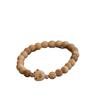 Pulsera de cuentas de Buda de madera de alcanfor natural para mujer, pulsera de garra de gato de raíz de bodhi, pulsera de rosario para parejas literarias, venta al por mayor