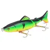 Amazon Mino isca Luya isca 13cm/18G isca de três seções isca dura equipamento de pesca de água doce e salgada