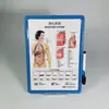 Tablero de escritura para regalos médicos al por mayor tablero de exhibición tablero de escritura médica pizarra blanca médica tablero de exhibición médica se puede borrar repetidamente