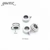 Acessórios para Pulseiras Acessórios para Joias DIY Liga de Zinco Exquisita Contas Três Vias Contas Espaçadoras 13*10mm R56